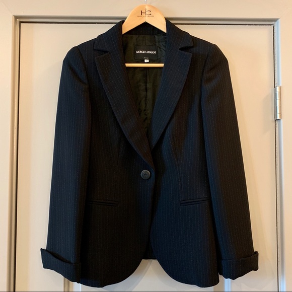 Black Giorgio Armani Jacket - Picture 4 of 5